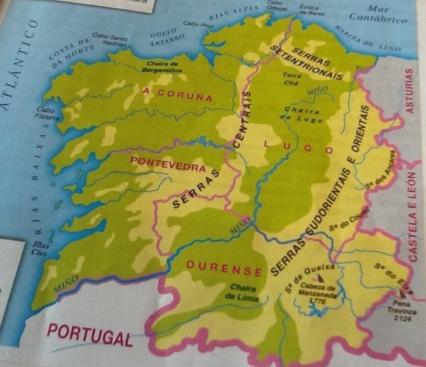 limites galicia mapa
